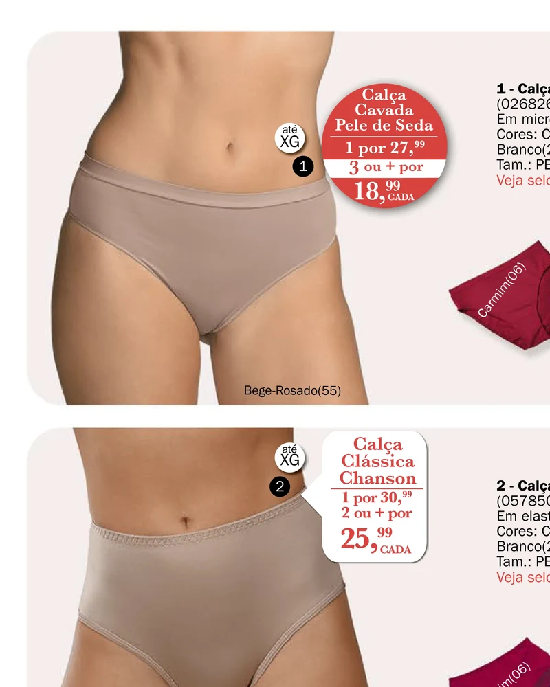 Calça Cavada Pele de Seda