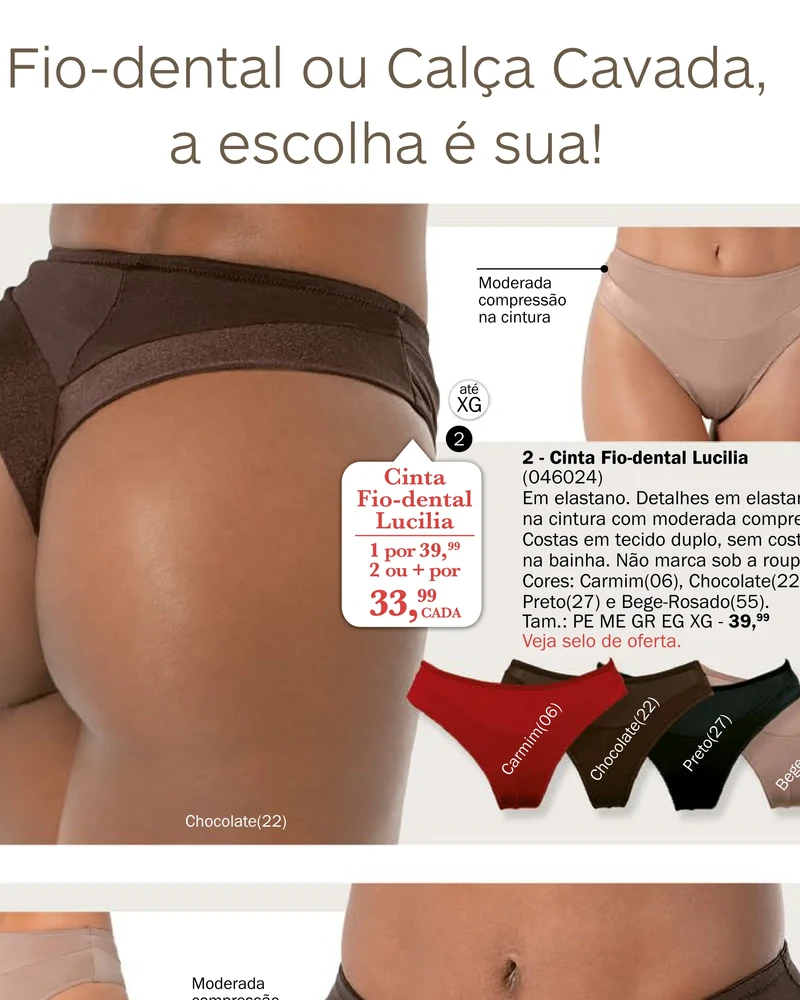 Cinta Fio-dental Lucilia