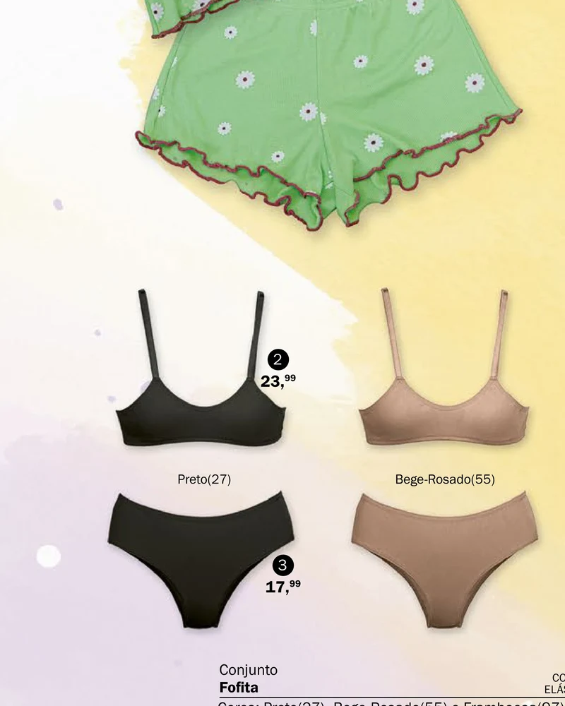 Calça Baixa Fofita