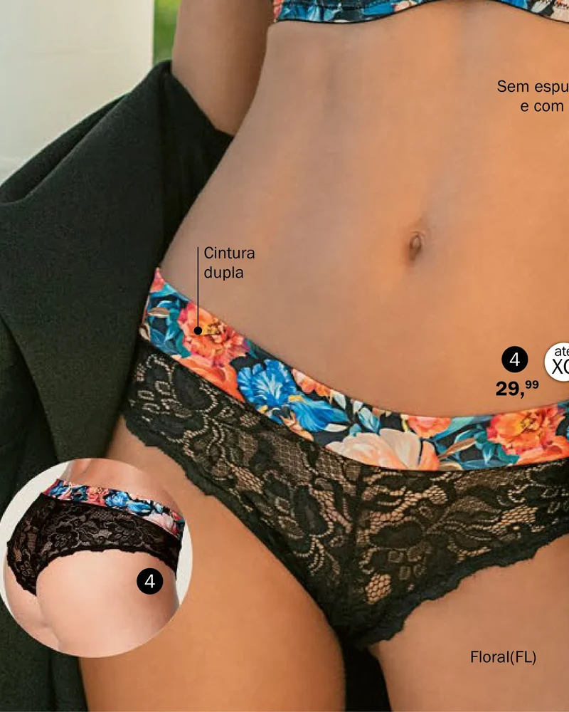 Calça Baixa Merlot