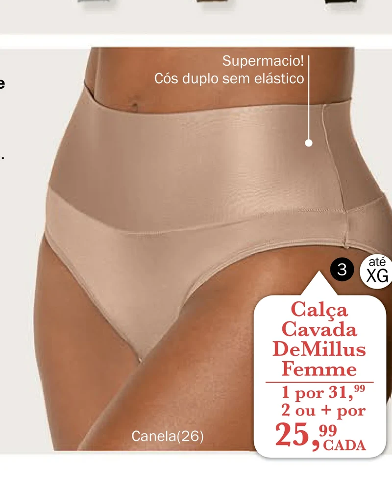Calça Cavada DeMillus Femme