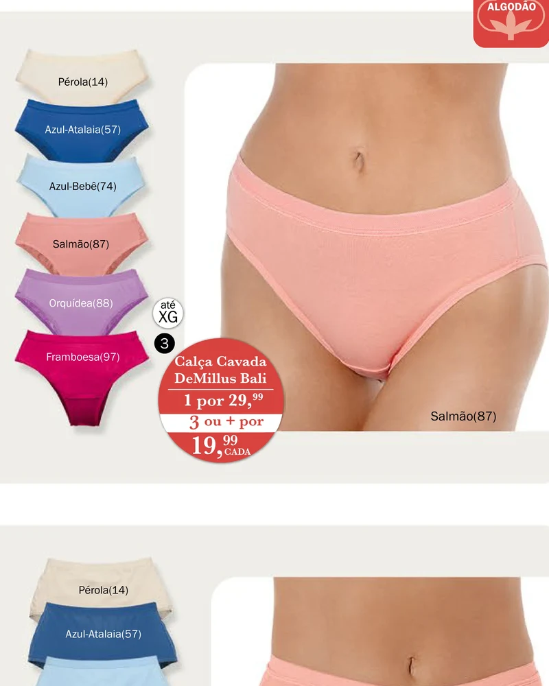 Calça Cavada DeMillus Bali