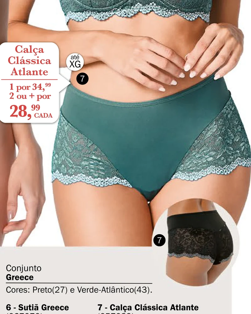 Calça Clássica Atlante