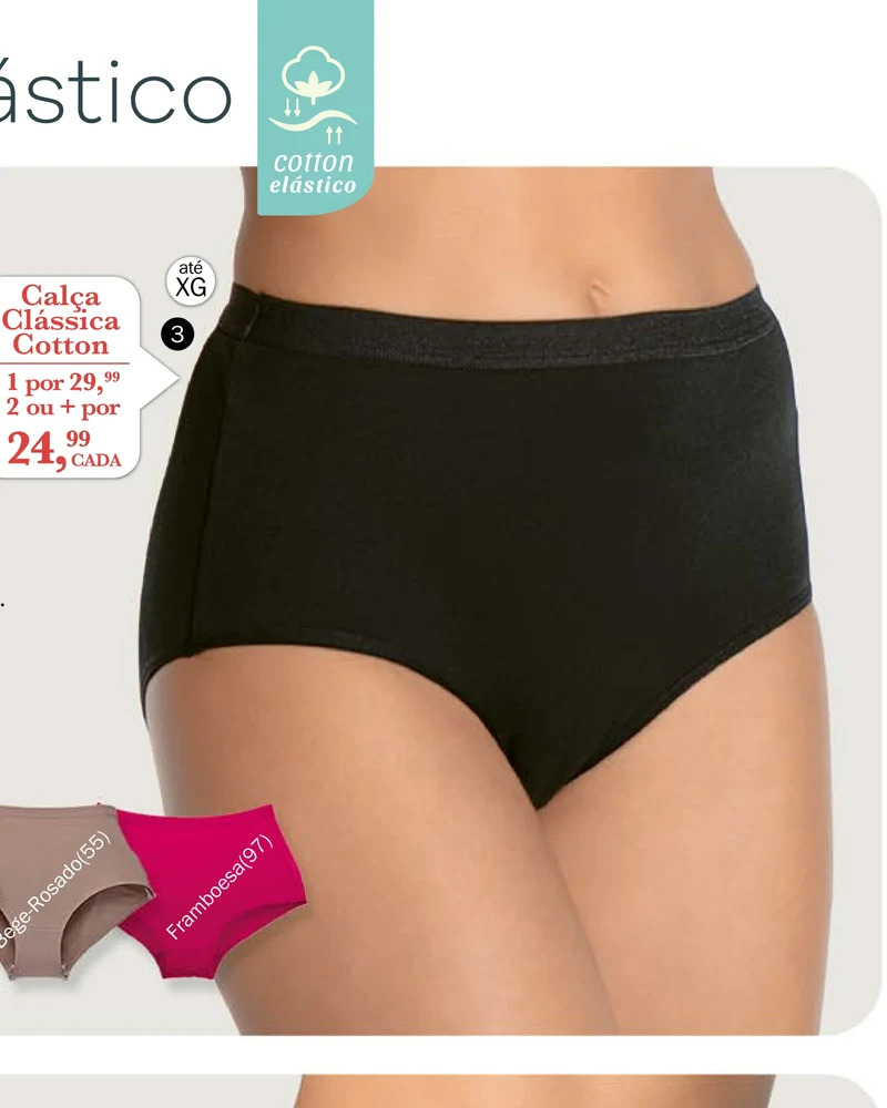 Calça Clássica Cotton