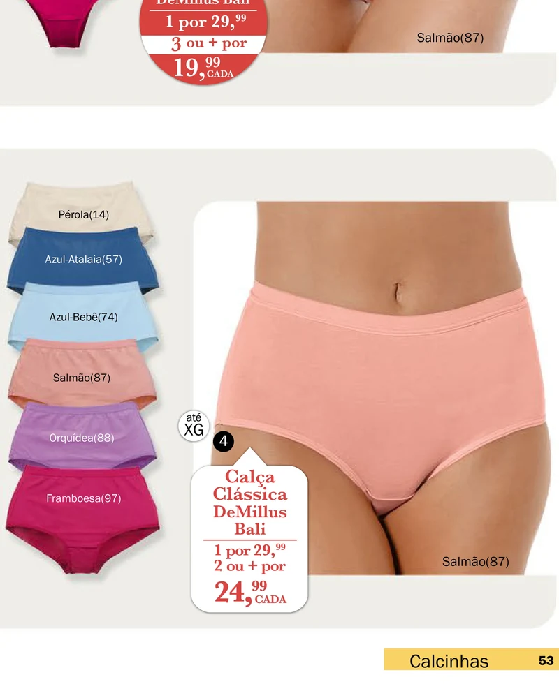 Calça Clássica DeMillus Bali