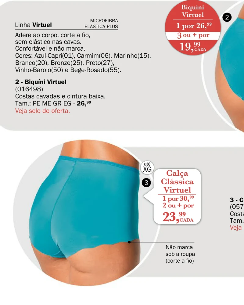 Calça Clássica Virtuel