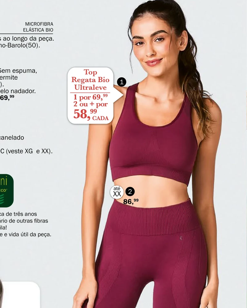 Top Regata Bio Ultraleve
