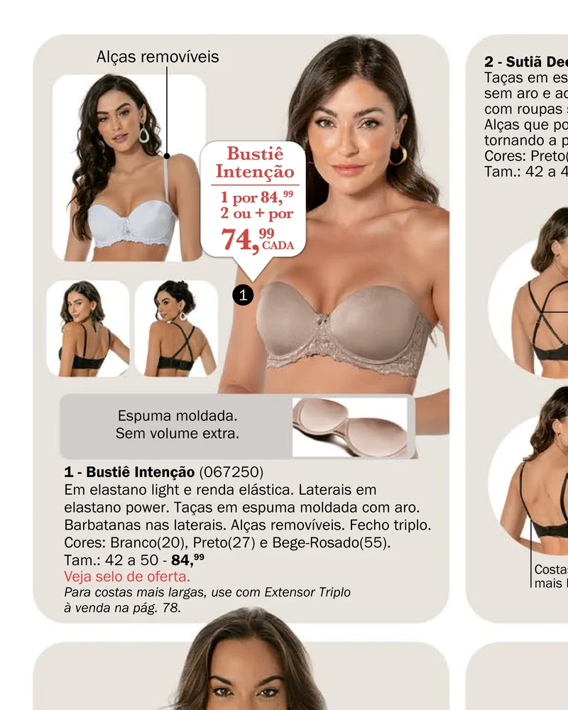 Bustiê Intenção