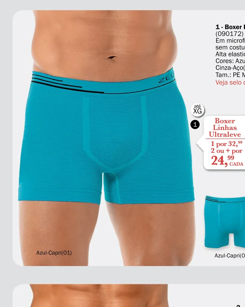 Boxer Linhas Ultraleve