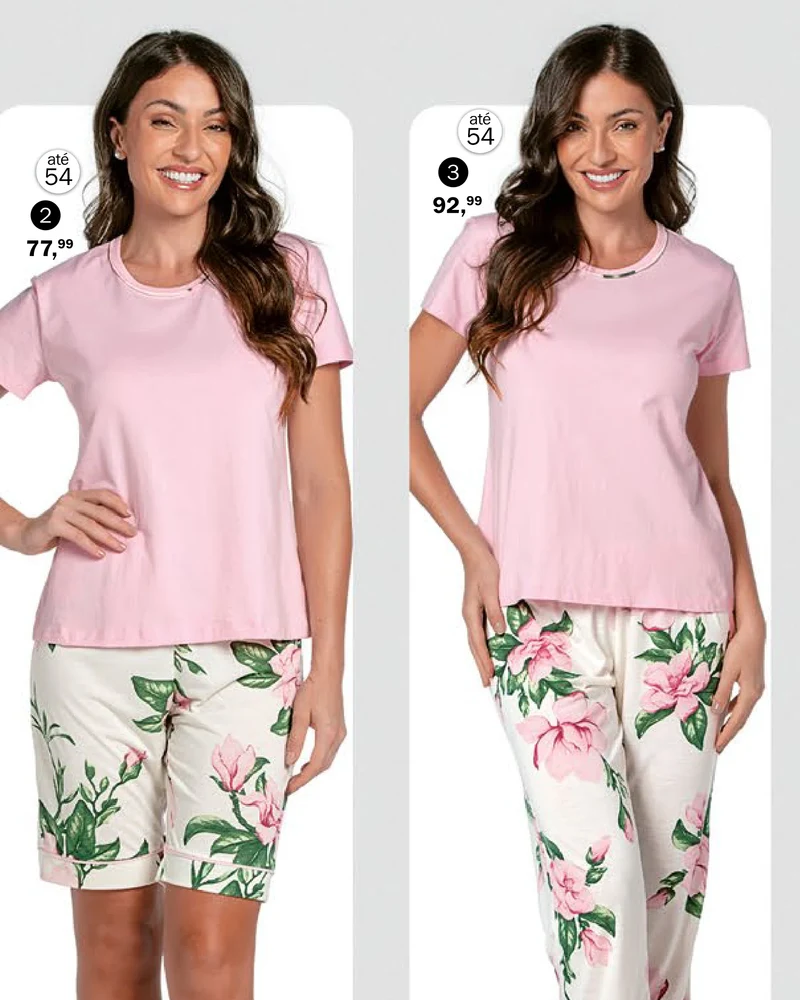 Pijama Pantacourt Purisme